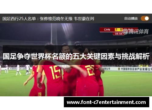 国足争夺世界杯名额的五大关键因素与挑战解析
