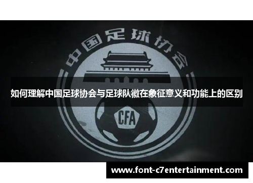 如何理解中国足球协会与足球队徽在象征意义和功能上的区别